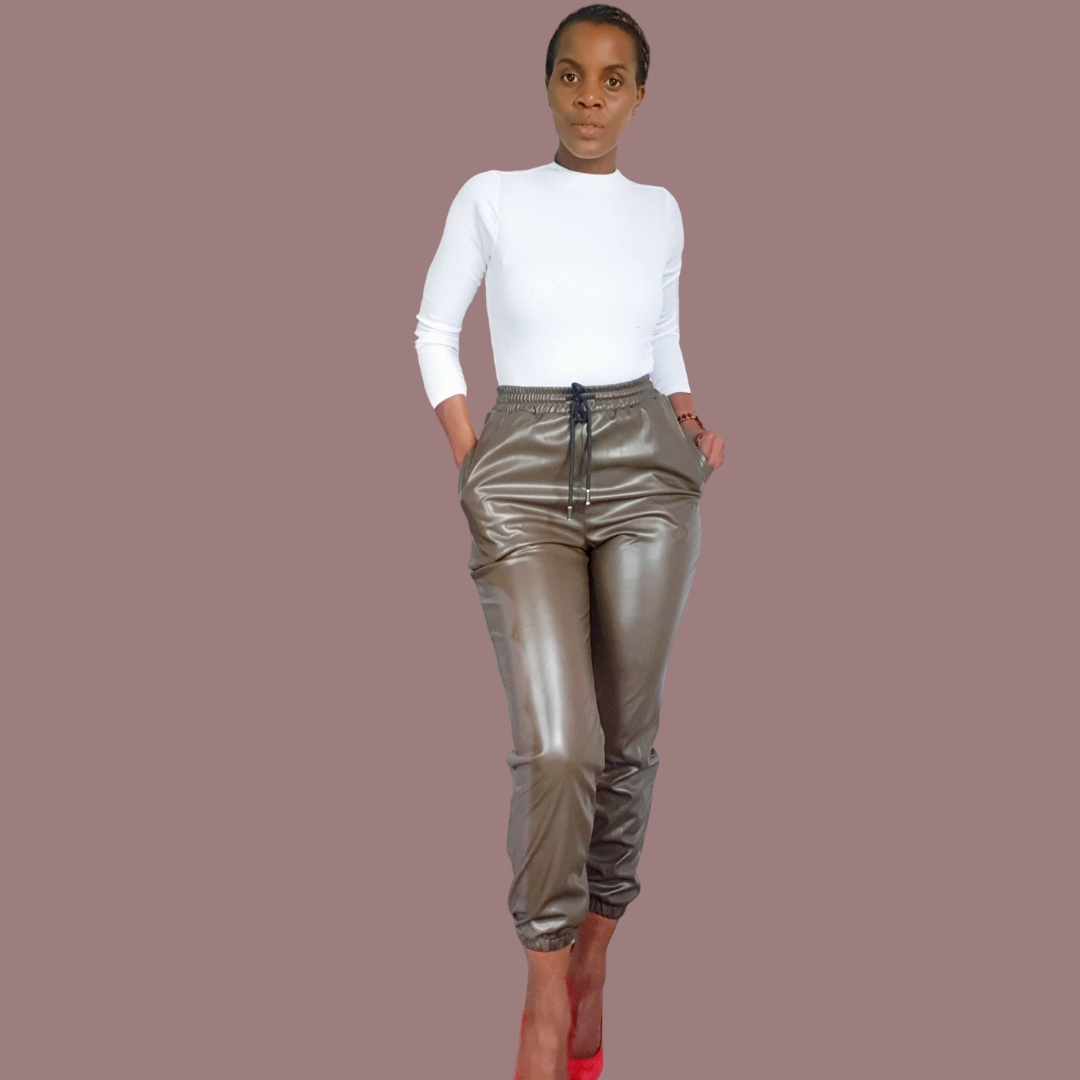 Faux Leather Pants. - OMGSTYLEZ