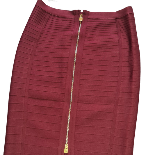 Amara Zipper Bandage Skirt - OMGSTYLEZ