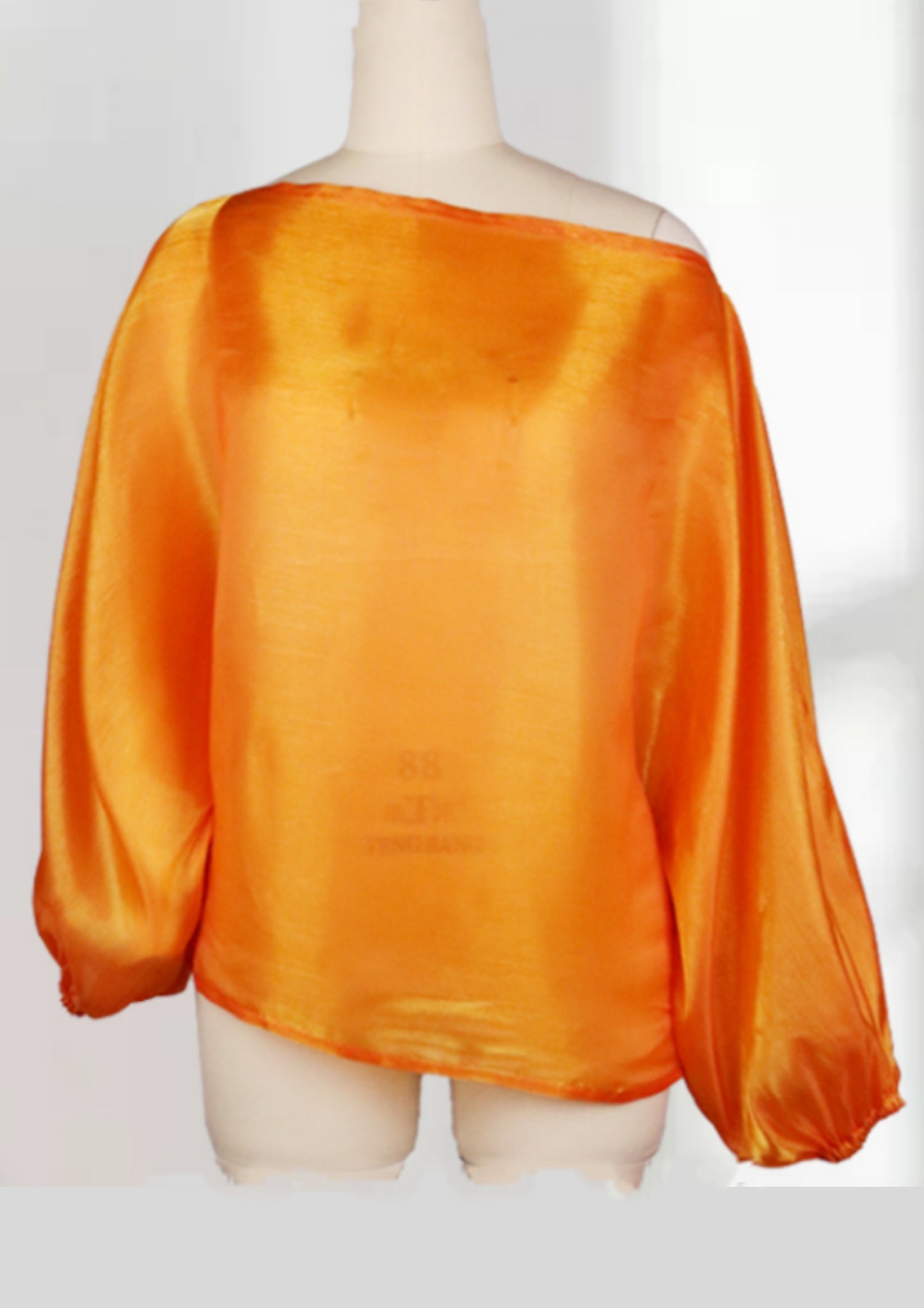 OVERSIZED LANTERN SLEEVE TOP - OMGSTYLEZ