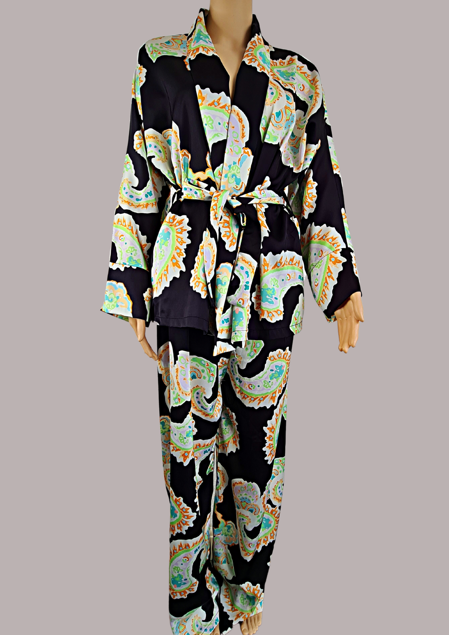 PRINT SHORT KIMONO SET - OMGSTYLEZ