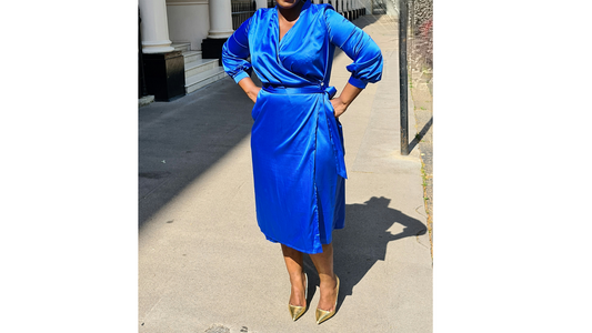 BELLE WRAP DRESS - OMGSTYLEZ