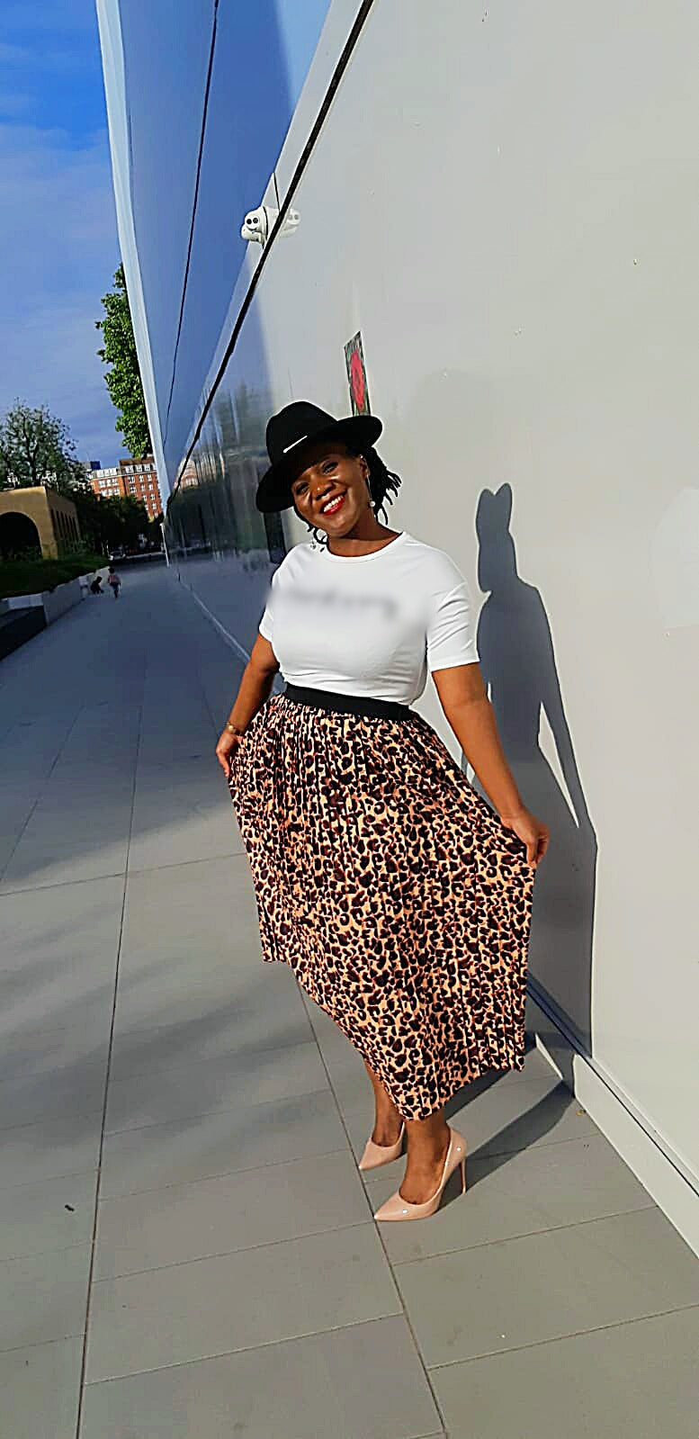 Leopard Pleated Skirt - OMGSTYLEZ